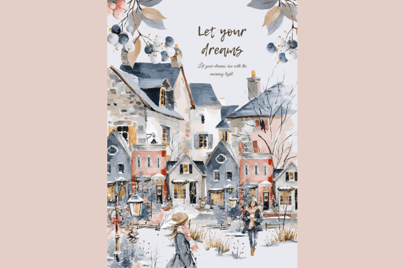 Let Your Dreams Rise: Winter Art for Hope
