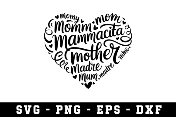 Momm Mammacita Mother SVG Cut File