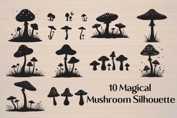 Unlocking the Magic of Fairy Forest Mushroom Silhouettes for Creative Projects