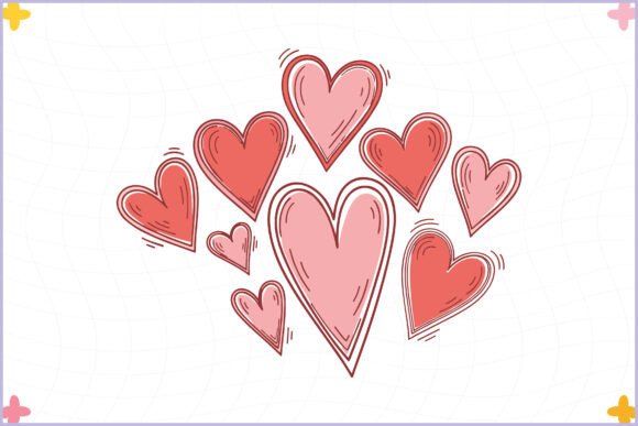 Valentines Hearts Clipart Vector PNG SVG: A Versatile Design Resource for Creators